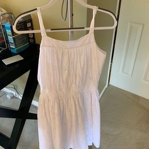 Oscar de la Renta  white sun dress